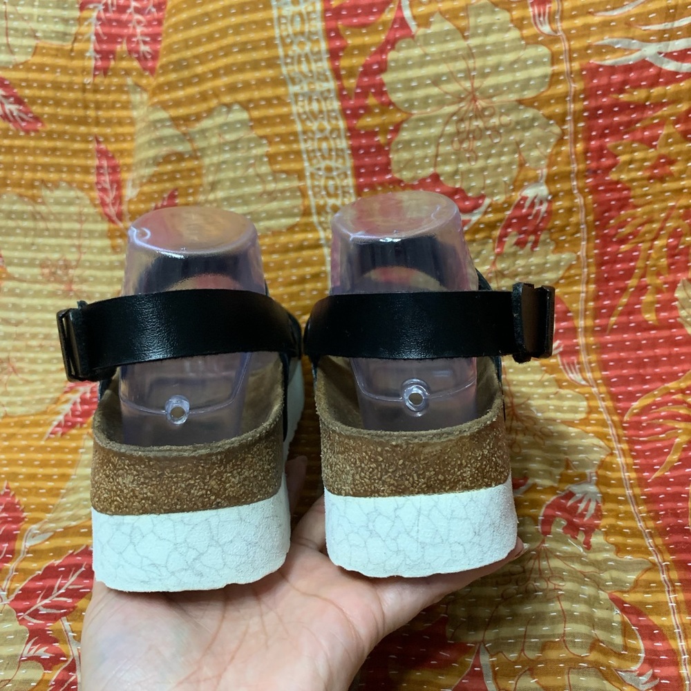 Birkenstock PAPILLIO Leather Slingback Platform - Picture 4 of 8